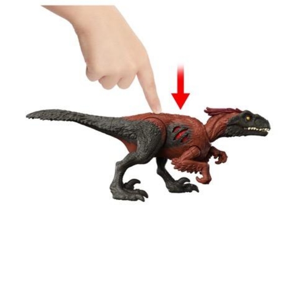 JURASSIC PARK EXTREME DAMAGE PYRORAPTOR - Picture 3 of 7